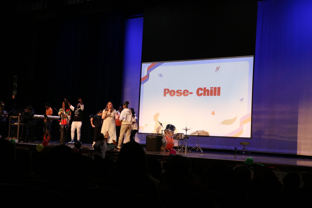 Students at East Middle School celebrated Black History Month with a special assembly Friday