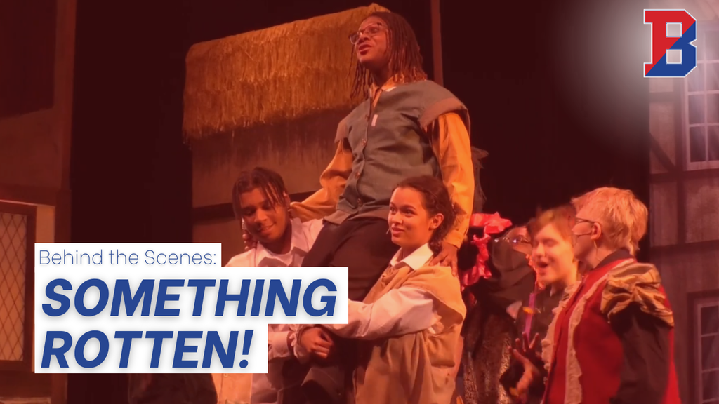 Showcase arts graphic behind the scenes "something rotten!"