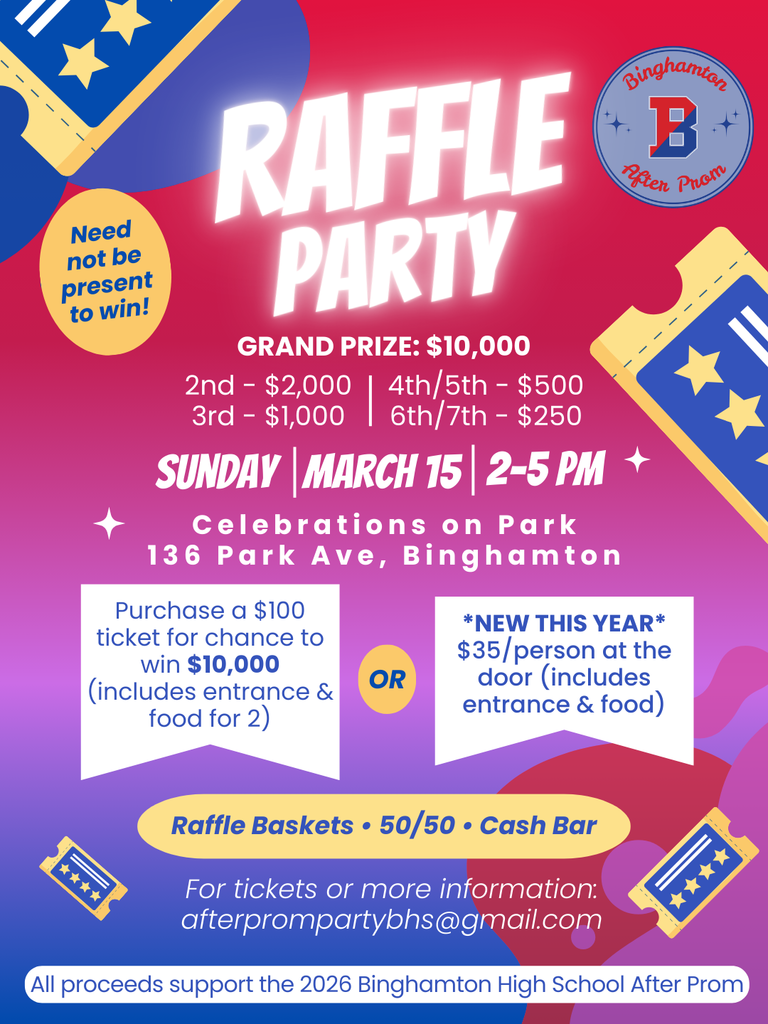 Raffle Party Binghamton