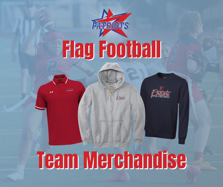 flag football team store graphic