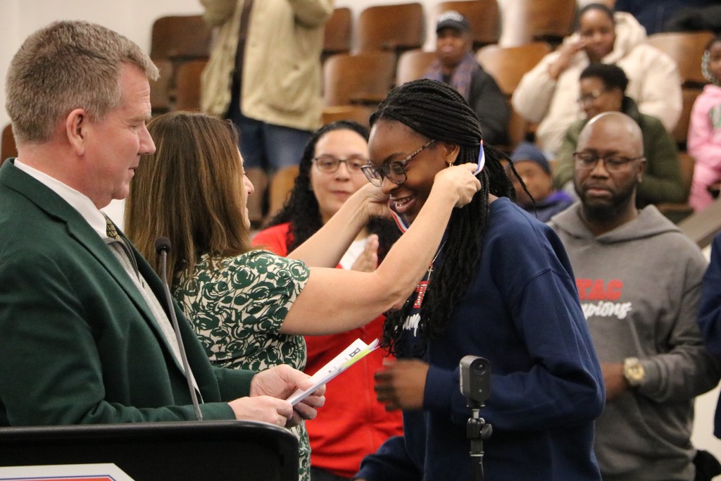 Binghamton athlete recognition 