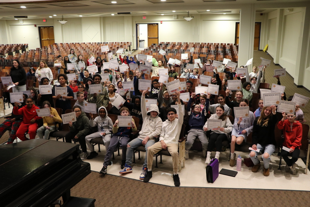 West Middle School Honor Roll Ceremony