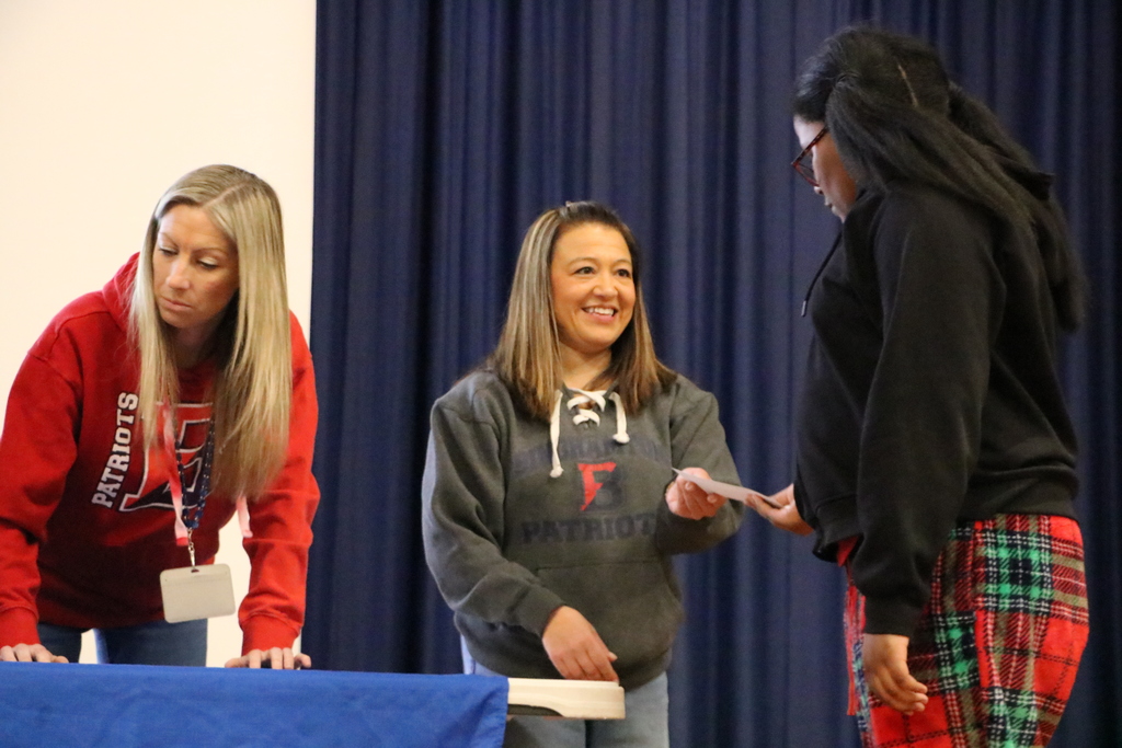 West Middle School Honor Roll Ceremony