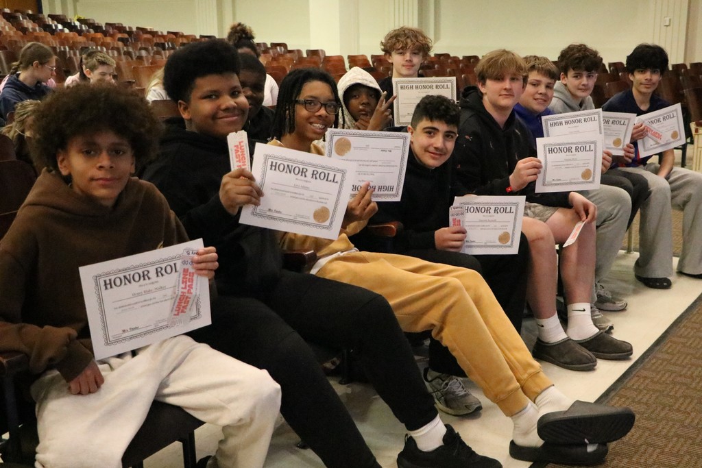 West Middle School Honor Roll Ceremony
