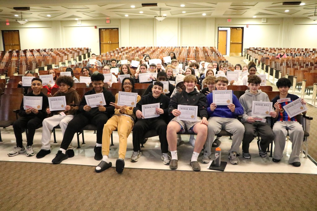West Middle School Honor Roll Ceremony