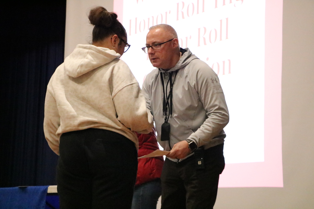West Middle School Honor Roll Ceremony