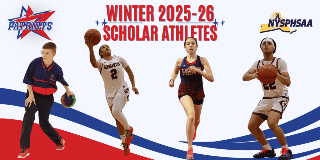 winter scholar athletes banner photo