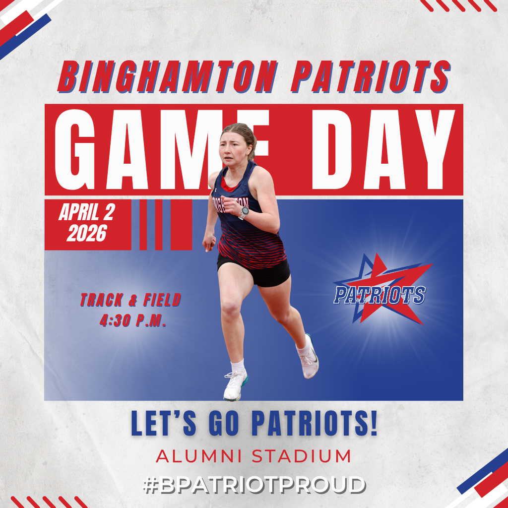 game day graphic with information about track meet on april 2