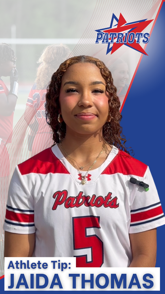 Showcase sports graphic athlete tip jaida thomas