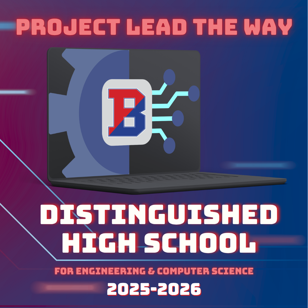 project lead the way distinguished high school graphic