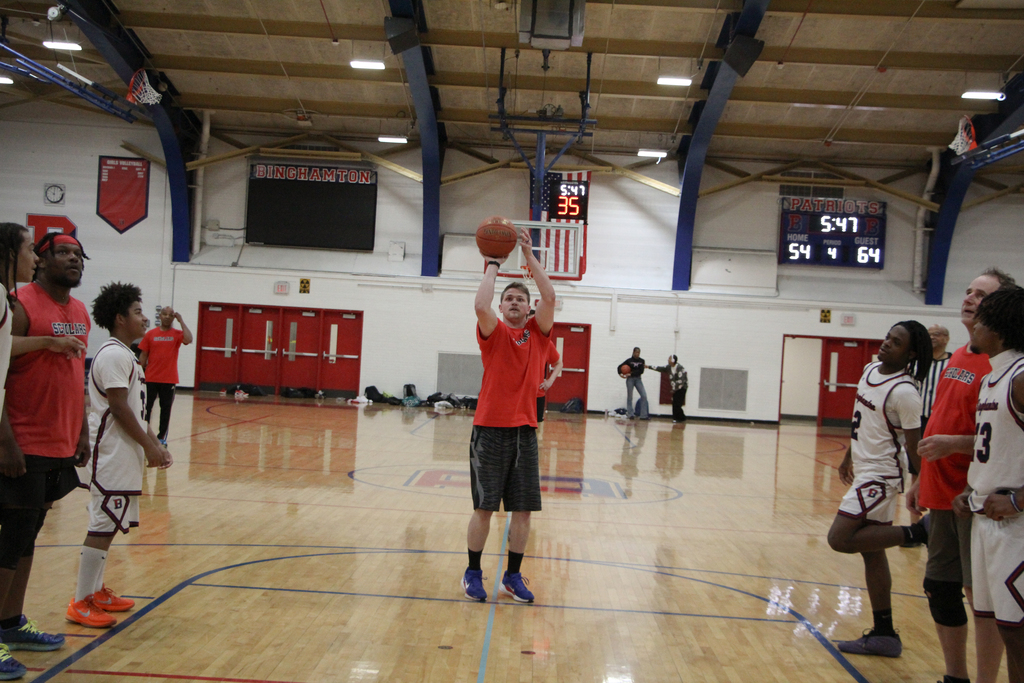 Student Staff Basketball Game