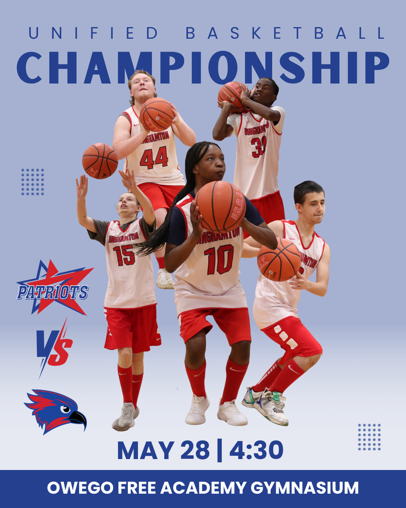 unified basketball championship graphic with images of five players