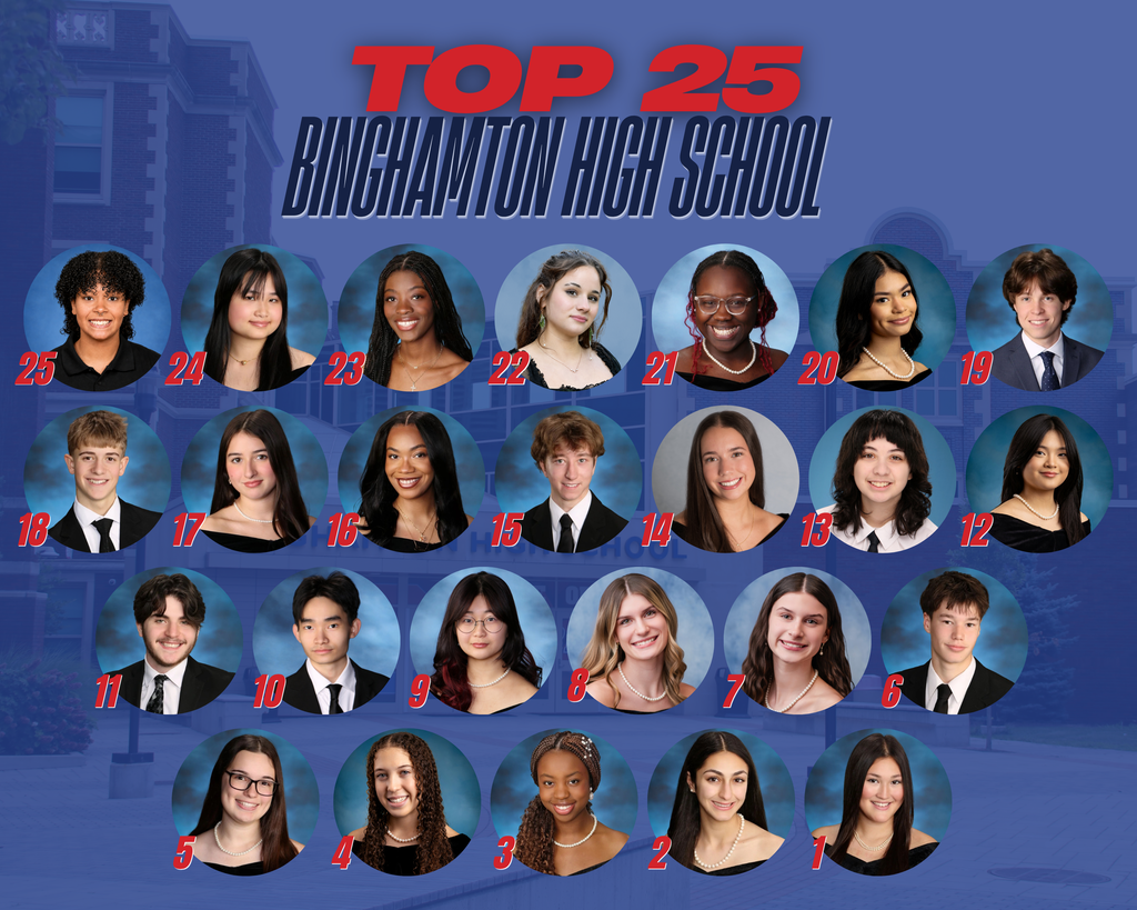 binghamton high school top 25