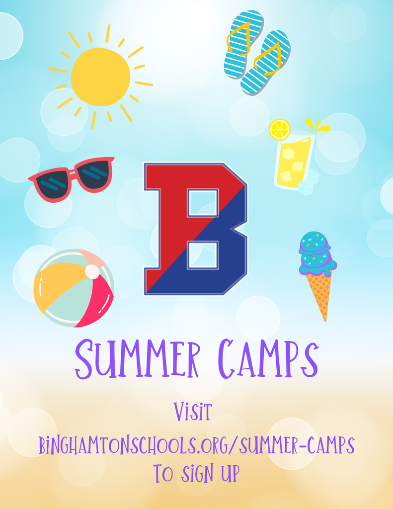 BCSD summer camp flyer