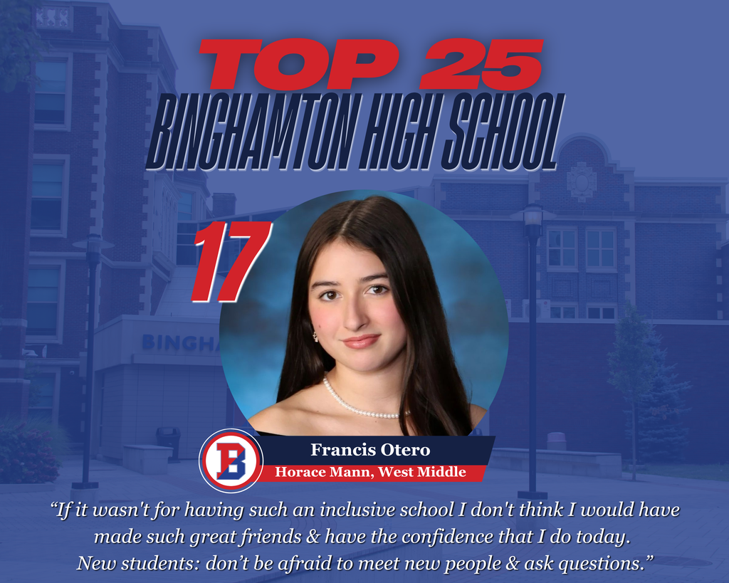 bhs top 25 graphic with photo of francis otero