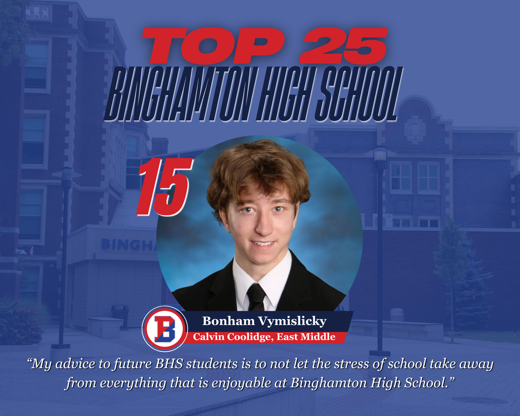 BHS top 25 graphic with photo of Bonham Vymislicky