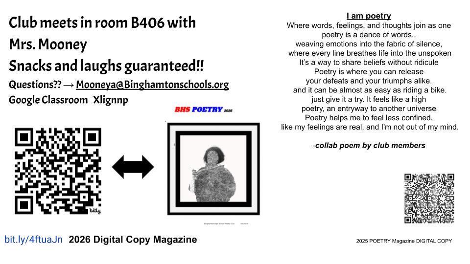 BHS Poetry Club