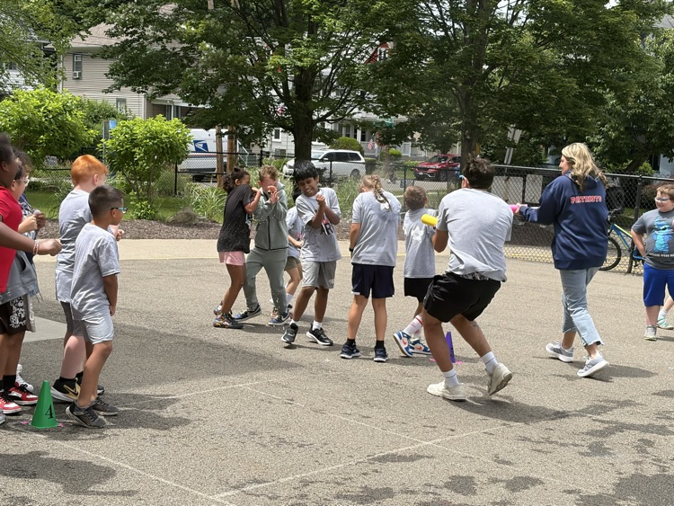 teachers squirt students with water canons