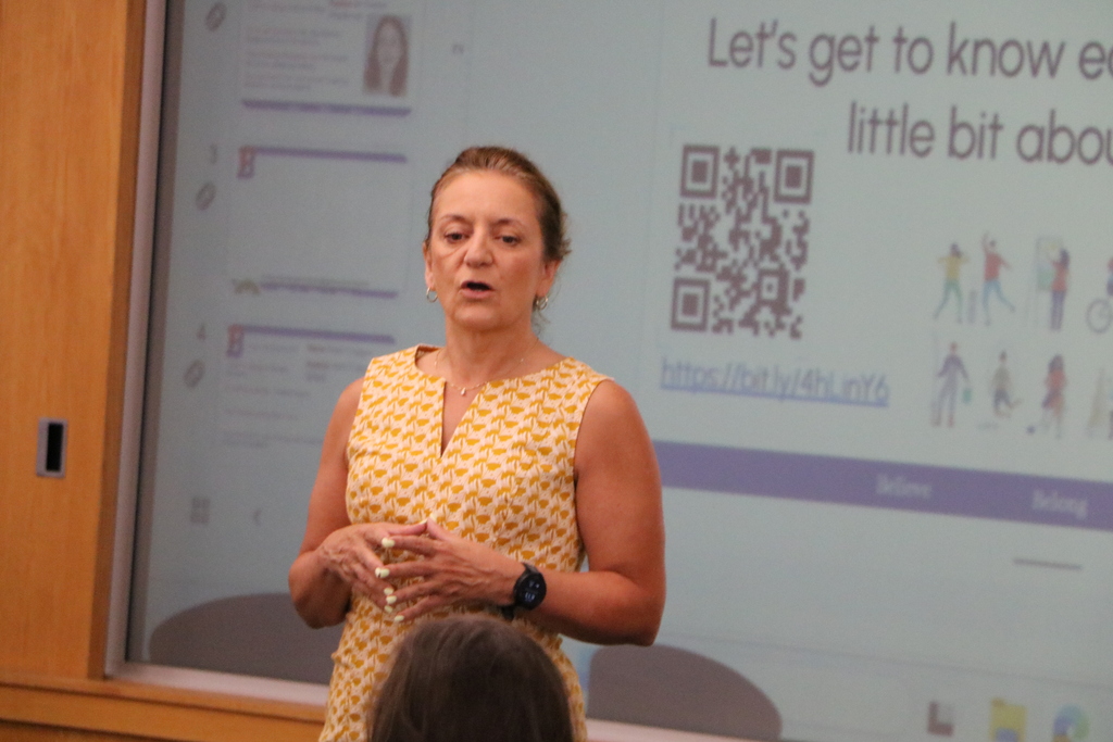 Tonia Talks to New Teacher