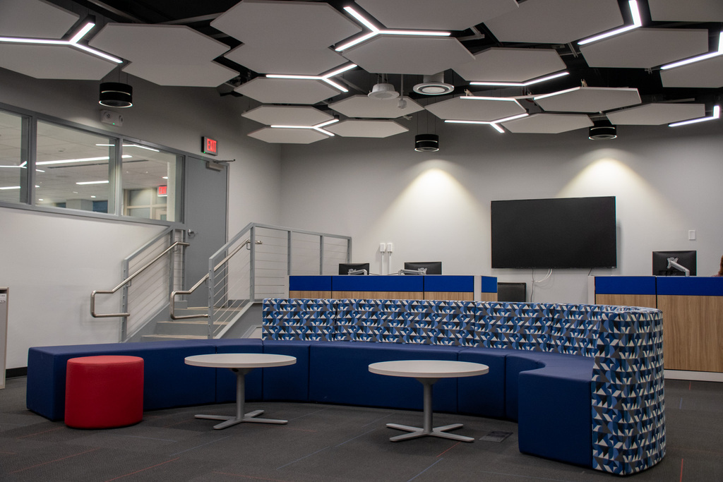 inside of binghamton high school college and career center