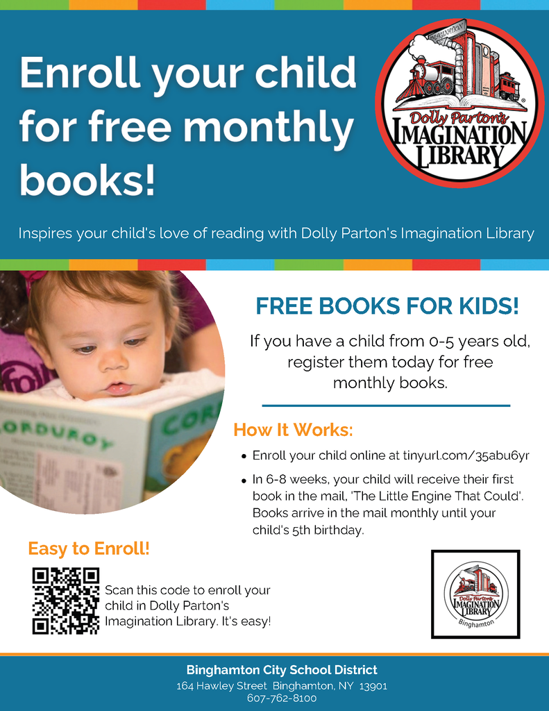 Dolly Parton's Imagination Library Flyer