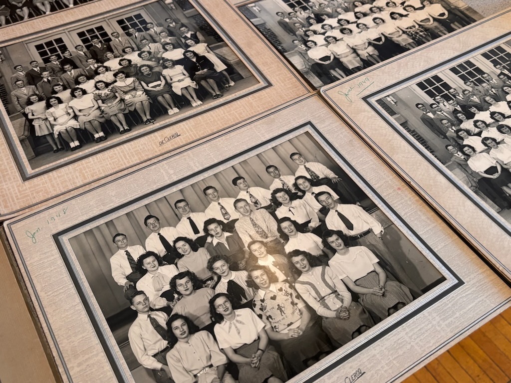 vintage class photos from woodrow wilson