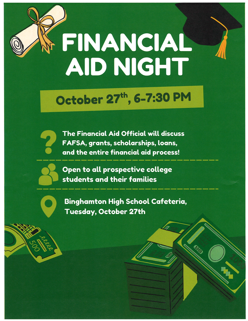 financial aid night flyer