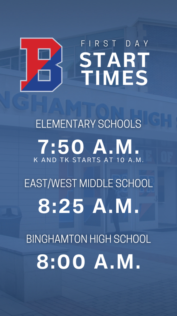 Start times