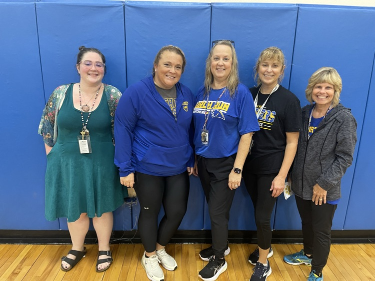 A big thank you to our Specials teachers for supervising each grade level  