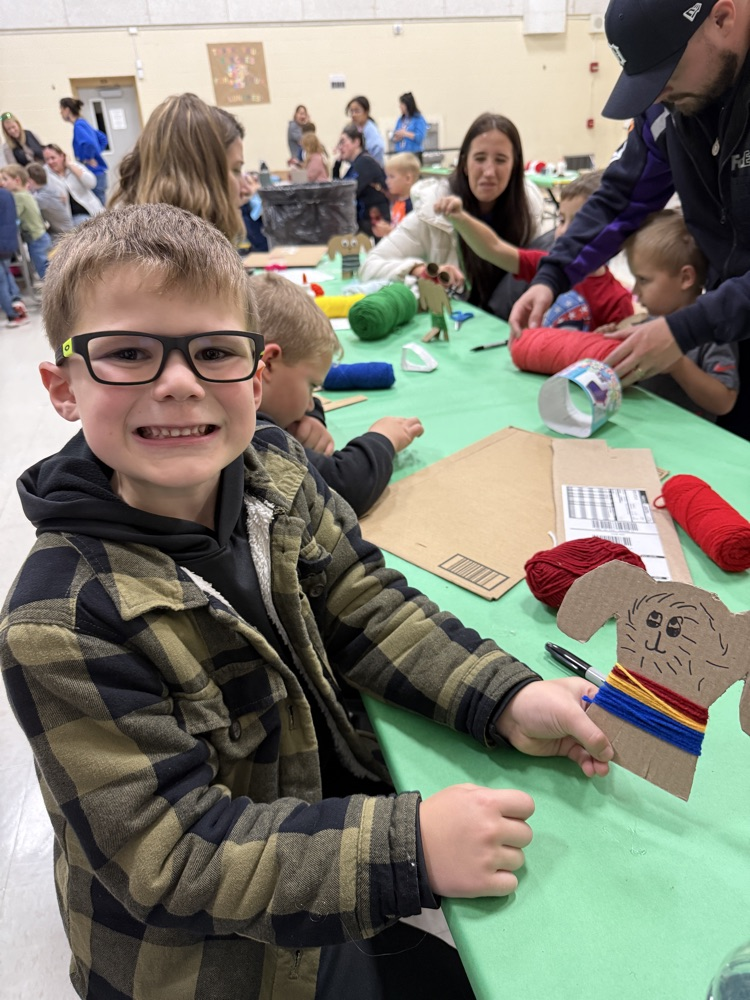 Students enjoyed steam night.