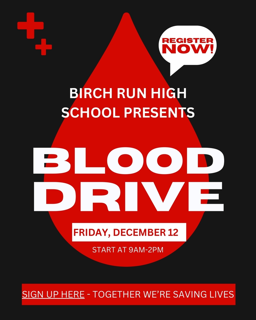 Join the BRHS National Honor Society by saving lives by giving blood Friday December 12.