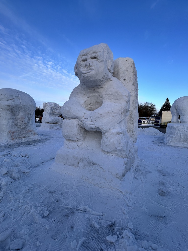 2026 BRHS Snow Sculpture