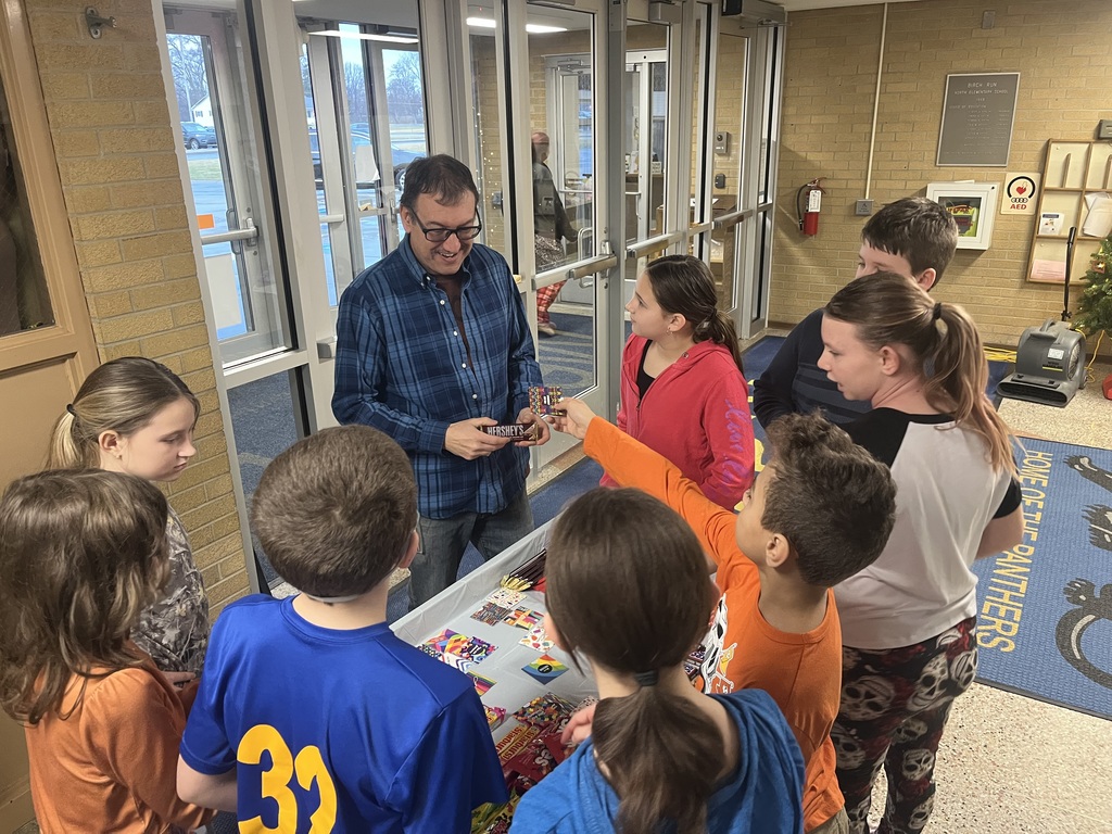 Kindness clubs deliver treats to staff on the Kindness cart.