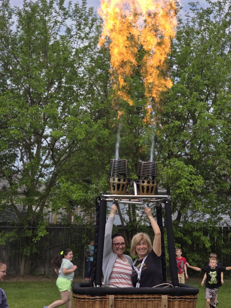 Mrs. Rodammer is fired up for retirement!
