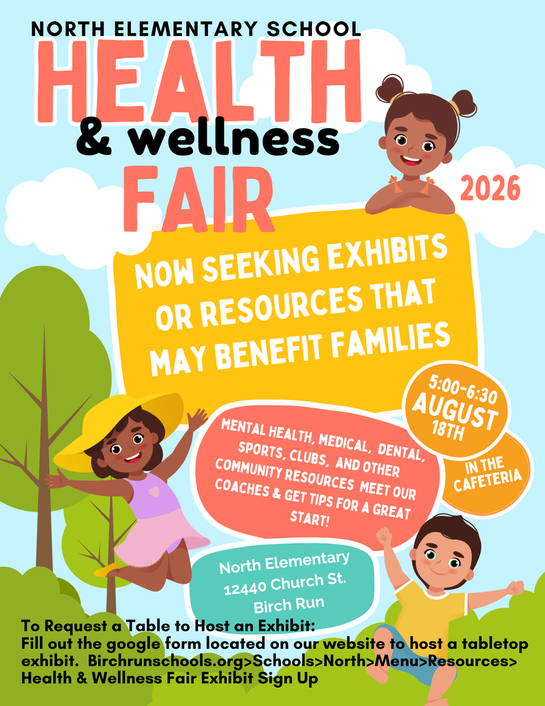 Health & Wellness fair August 18th 5:00