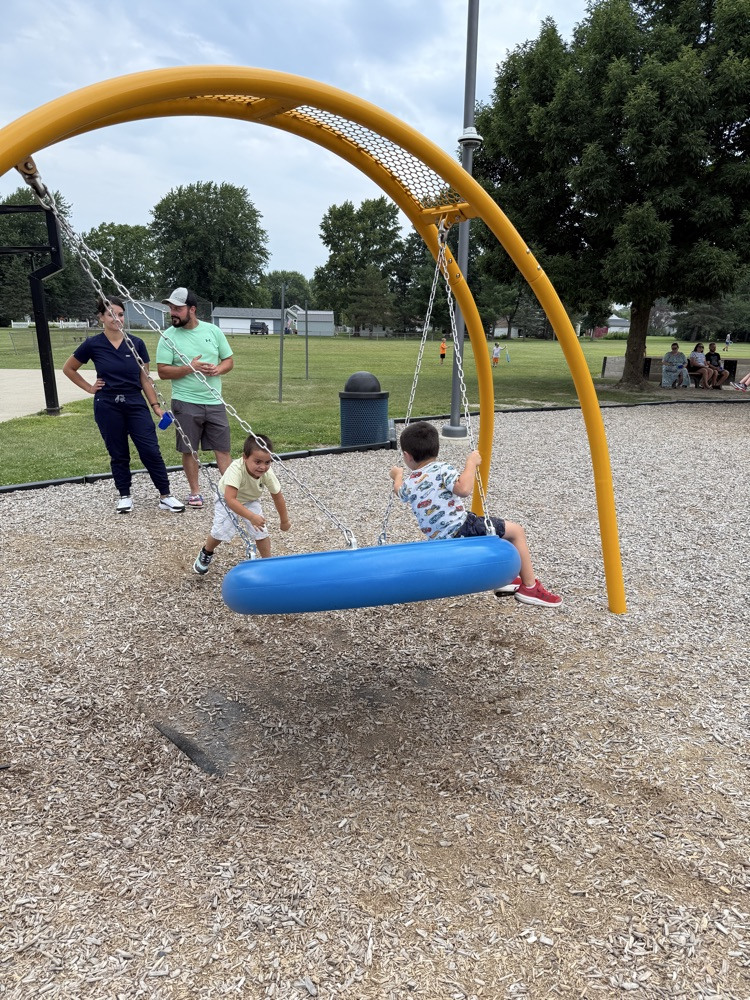 students playing 