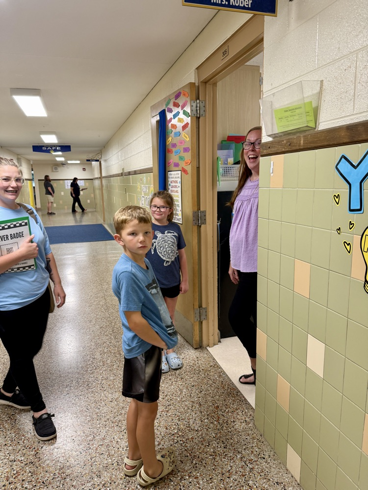students met their teachers 