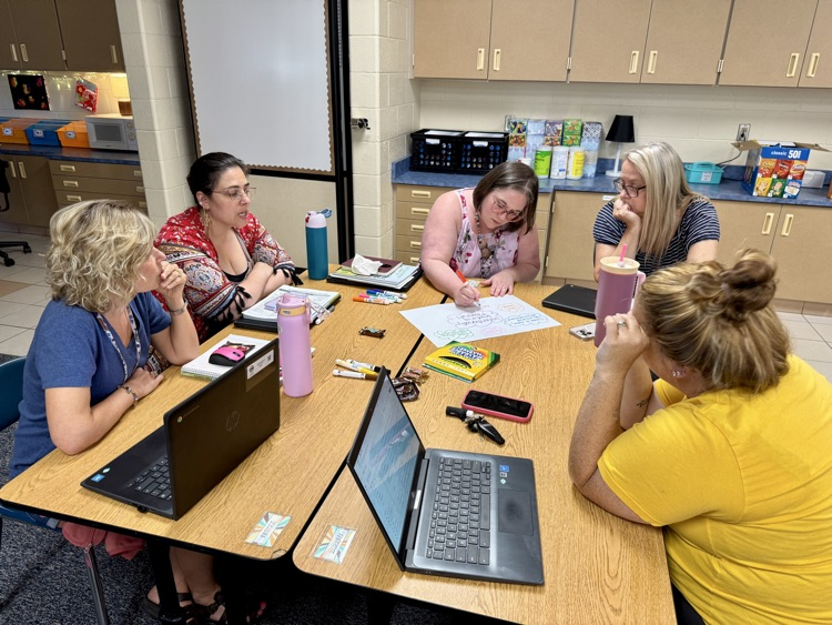 North staff participating in PD