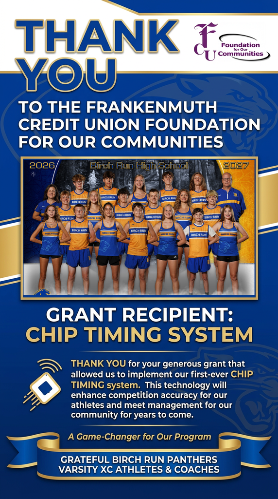 Thank you to the Frankenmuth Credit Union Foundation for our Communities