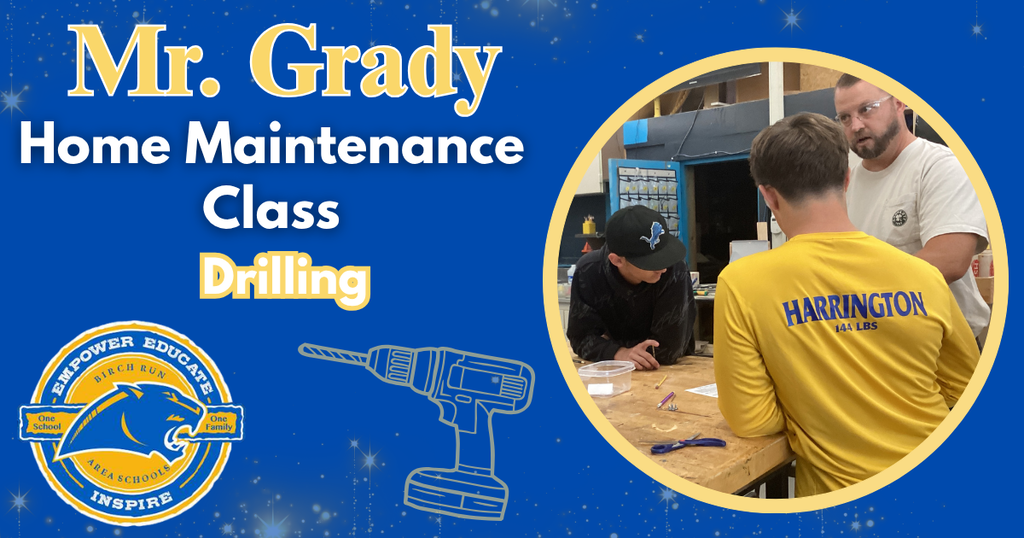Mr. Grady home Maintenance Class