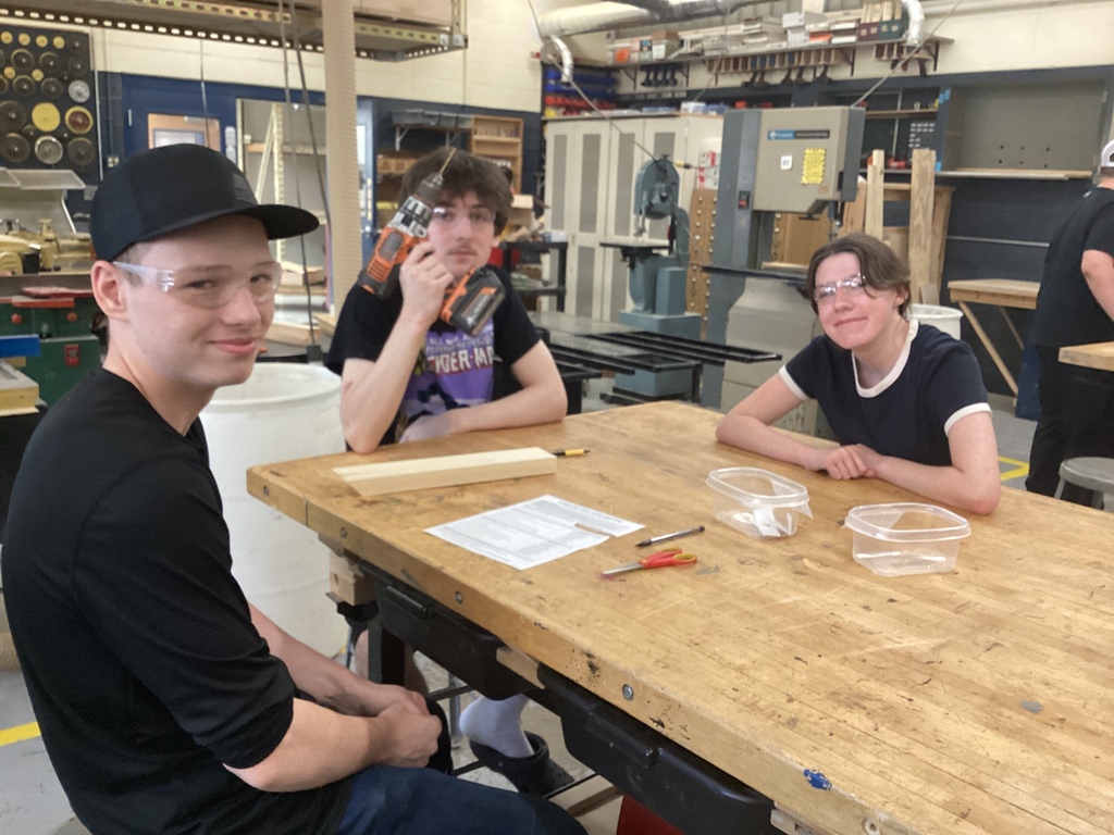 Students drilling