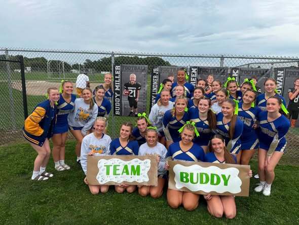 Cheer for Team Buddy