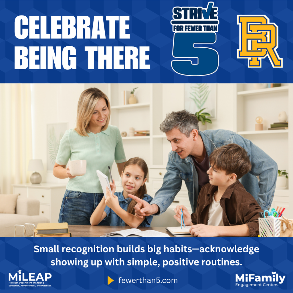 Small recognition builds big habits—acknowledge showing up with simple, positive routines.