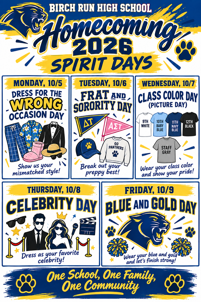 Homecoming Spirit Days