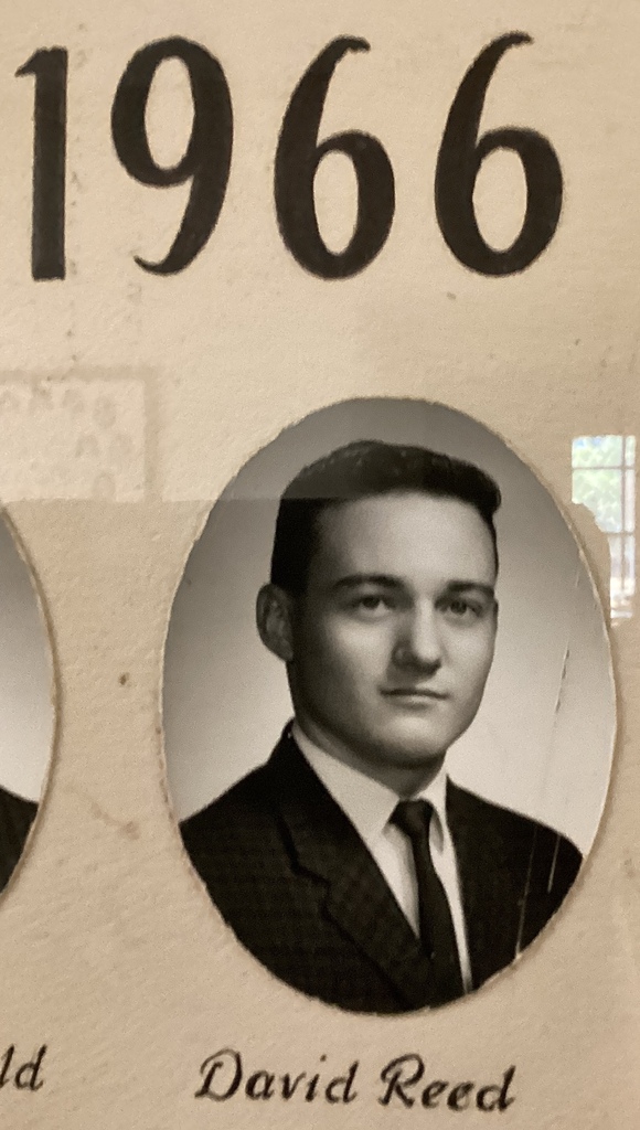 Mr. Reeds' graduation picture