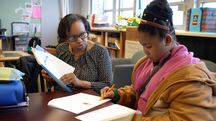 For nearly 30 years, Althea Toyer has taught scholars at Huffman Middle School, starting as a substitute teacher and continuing as a special education teacher. 