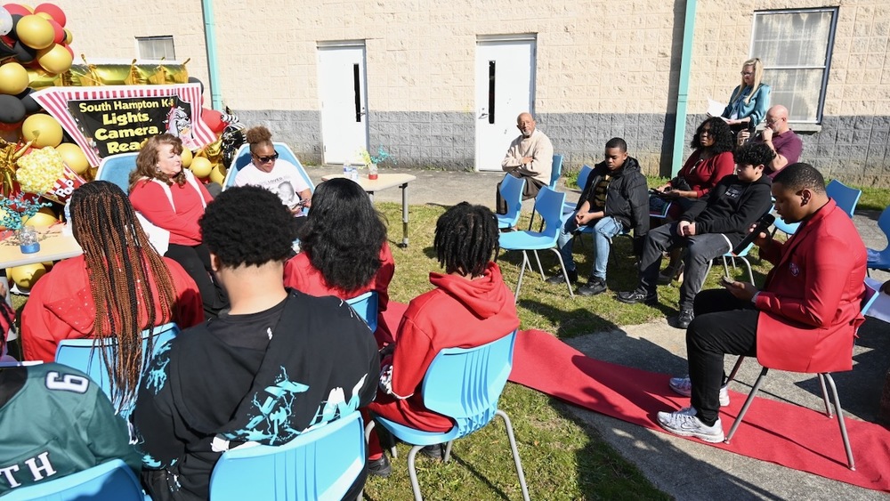 South Hampton podcast recording