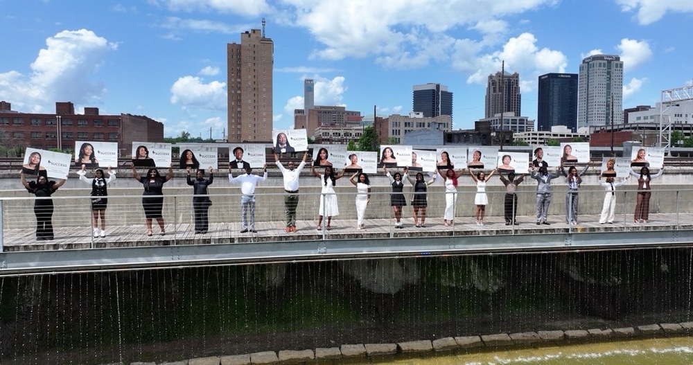 Class of 2026 Vals and Sals with District Leaders, Board Members, and School Administrators