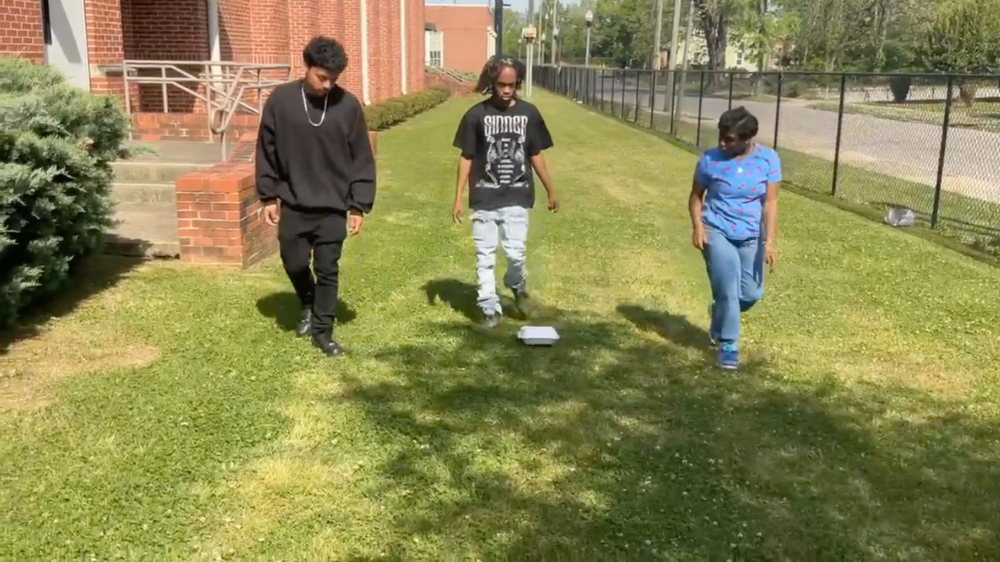 Screengrab from Woodlawn Litter Quitters Video