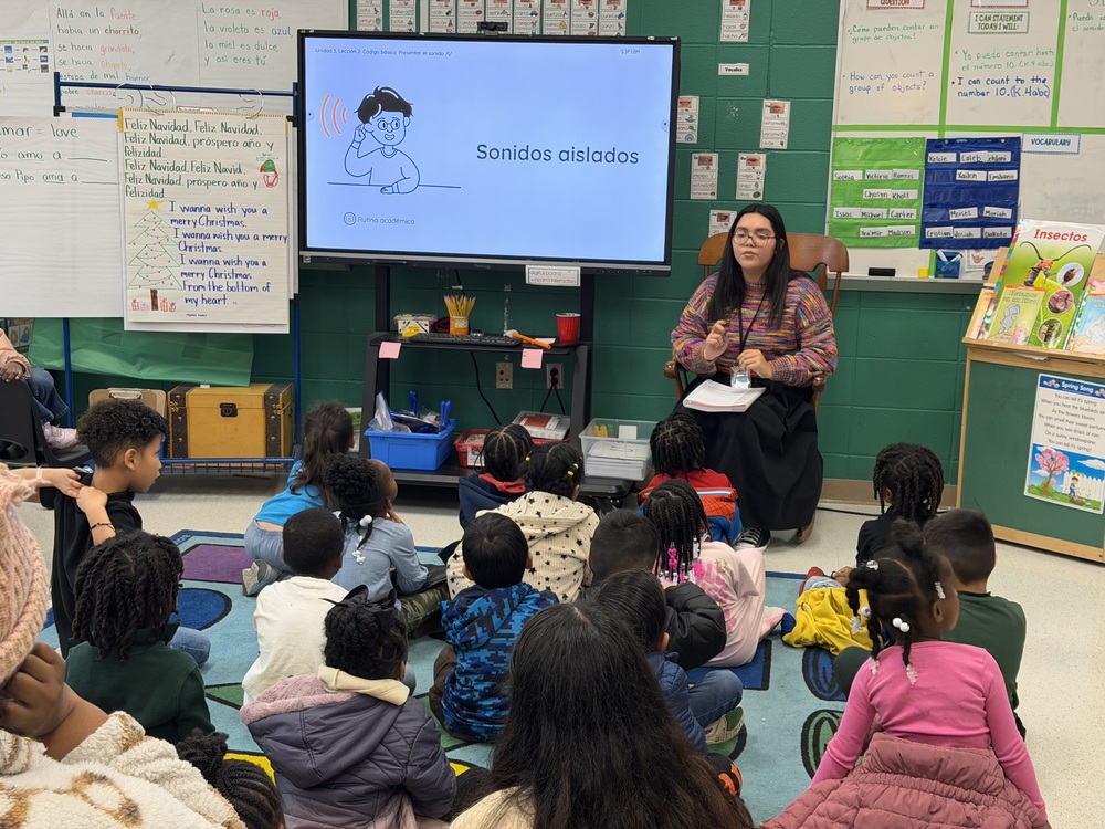 DLI class at Washington K-8